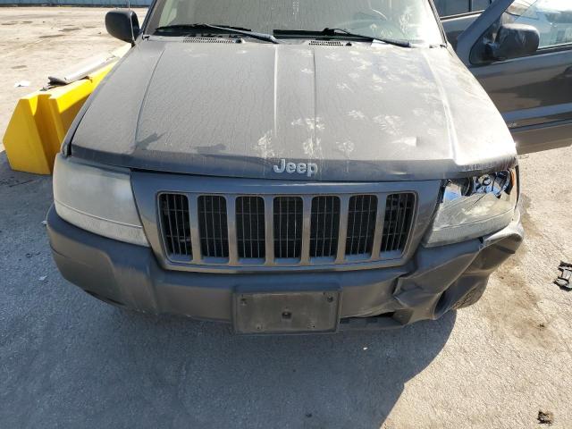 1J4GW48S84C348685 - 2004 JEEP GRAND CHEROKEE LAREDO GRAY photo 12