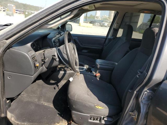 1J4GW48S84C348685 - 2004 JEEP GRAND CHEROKEE LAREDO GRAY photo 7