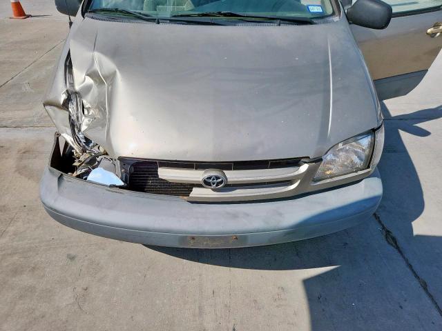 4T3ZF13C1YU251134 - 2000 TOYOTA SIENNA LE 米色 照片 12