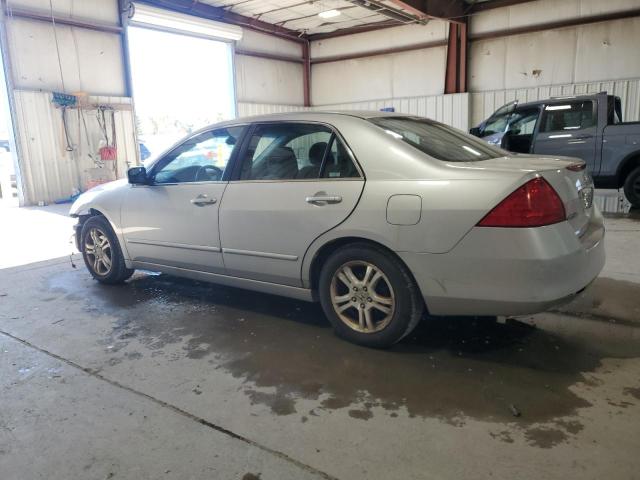1HGCM56787A210919 - 2007 HONDA ACCORD EX SILVER photo 2
