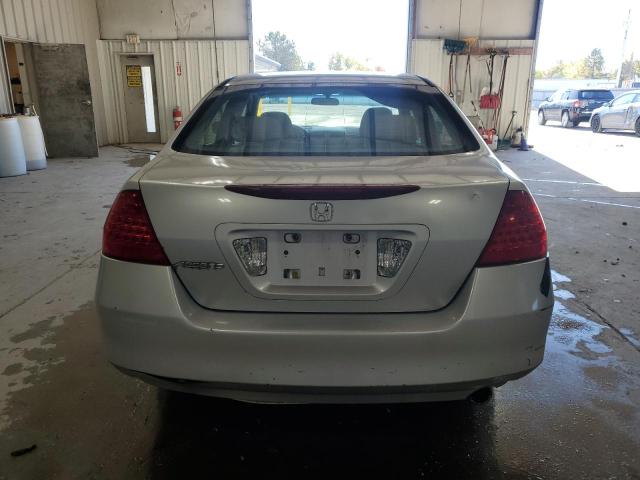 1HGCM56787A210919 - 2007 HONDA ACCORD EX SILVER photo 6