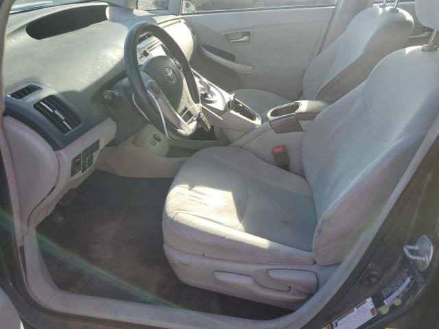 JTDKN3DU3C1532236 - 2012 TOYOTA PRIUS GRAY photo 7