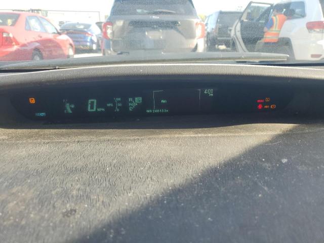 JTDKN3DU3C1532236 - 2012 TOYOTA PRIUS GRAY photo 9