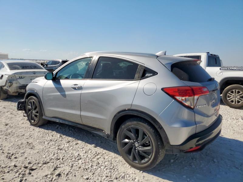 3CZRU5H16NM717085 - 2022 HONDA HR-V SPORT SILVER photo 2