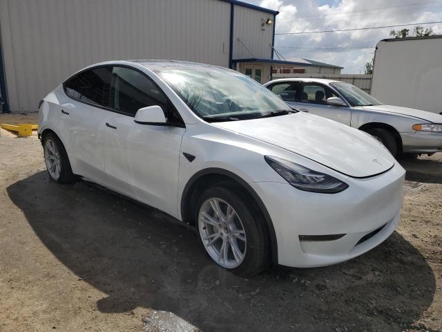 7SAYGDEE7PA122831 - 2023 TESLA MODEL Y Սպիտակ լուսանկար 4