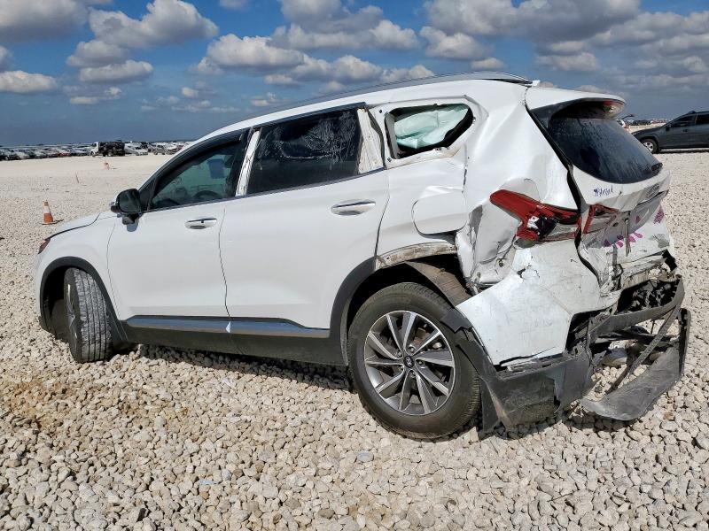 5NMS33AD6LH284886 - 2020 HYUNDAI SANTA FE SEL WHITE photo 2