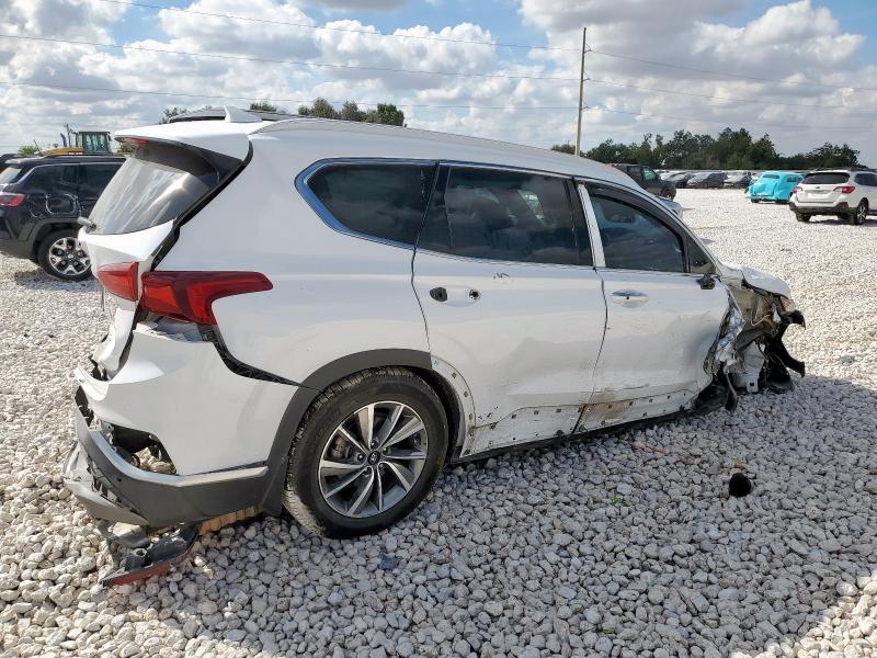 5NMS33AD6LH284886 - 2020 HYUNDAI SANTA FE SEL WHITE photo 3
