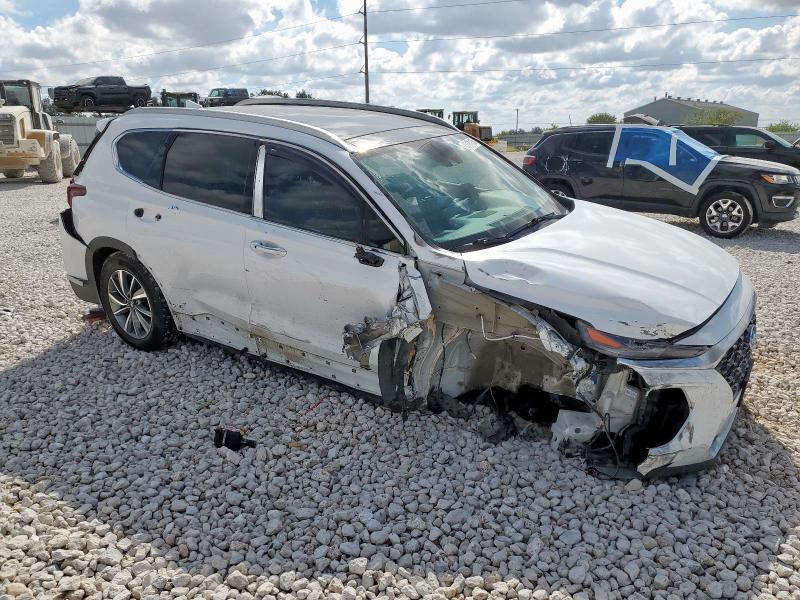 5NMS33AD6LH284886 - 2020 HYUNDAI SANTA FE SEL WHITE photo 4