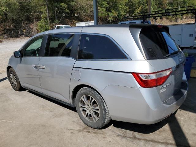 5FNRL5H48DB077791 - 2013 HONDA ODYSSEY EX SILVER photo 2