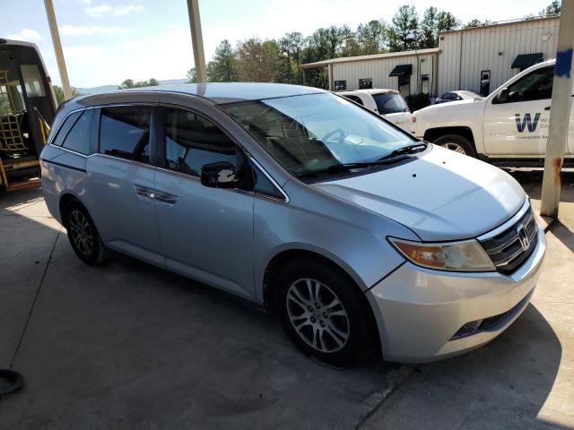 5FNRL5H48DB077791 - 2013 HONDA ODYSSEY EX SILVER photo 4