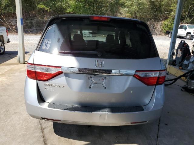 5FNRL5H48DB077791 - 2013 HONDA ODYSSEY EX SILVER photo 6