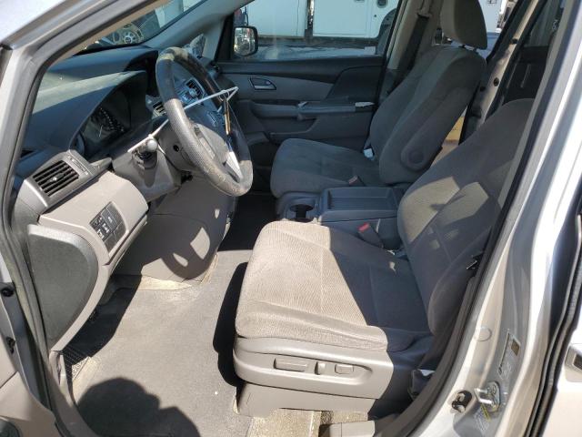5FNRL5H48DB077791 - 2013 HONDA ODYSSEY EX SILVER photo 7