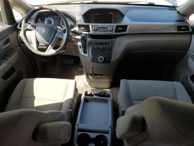 5FNRL5H48DB077791 - 2013 HONDA ODYSSEY EX SILVER photo 8