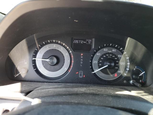 5FNRL5H48DB077791 - 2013 HONDA ODYSSEY EX SILVER photo 9