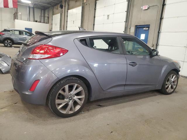KMHTC6AD2HU310787 - 2017 HYUNDAI VELOSTER GRAY photo 3
