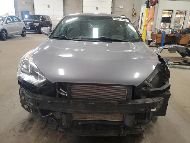KMHTC6AD2HU310787 - 2017 HYUNDAI VELOSTER GRAY photo 5