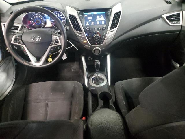 KMHTC6AD2HU310787 - 2017 HYUNDAI VELOSTER GRAY photo 8