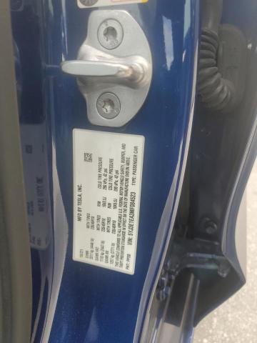 5YJ3E1EA3MF084523 - 2021 TESLA MODEL 3 BLUE photo 12