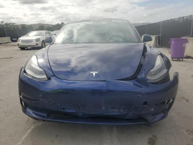 5YJ3E1EA3MF084523 - 2021 TESLA MODEL 3 BLUE photo 5