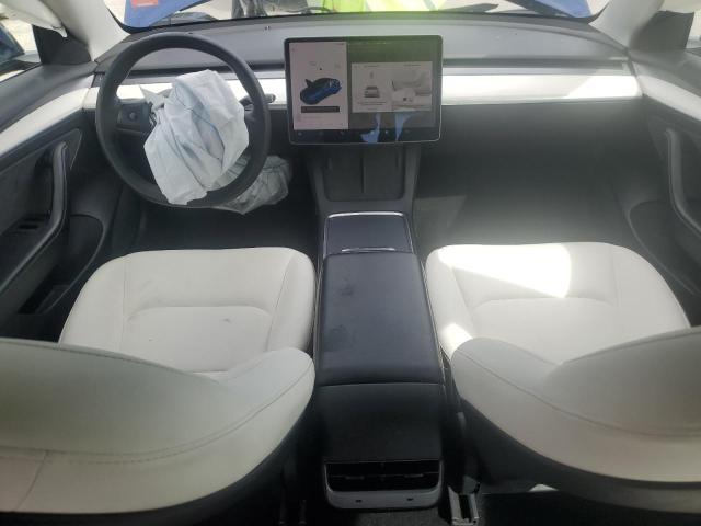 5YJ3E1EA3MF084523 - 2021 TESLA MODEL 3 BLUE photo 8