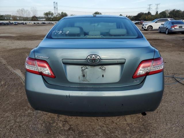 4T4BF3EK1AR036942 - 2010 TOYOTA CAMRY BASE BLUE photo 6