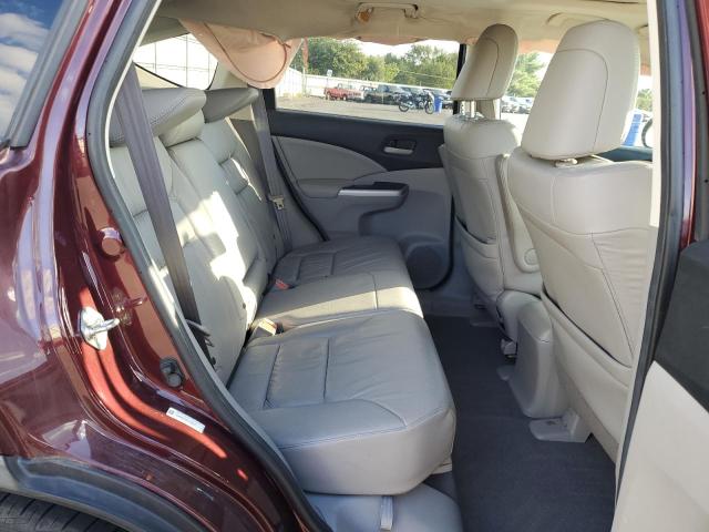 5J6RM4H7XDL036913 - 2013 HONDA CR-V EXL MAROON photo 11