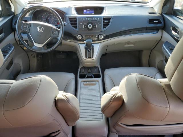 5J6RM4H7XDL036913 - 2013 HONDA CR-V EXL MAROON photo 8