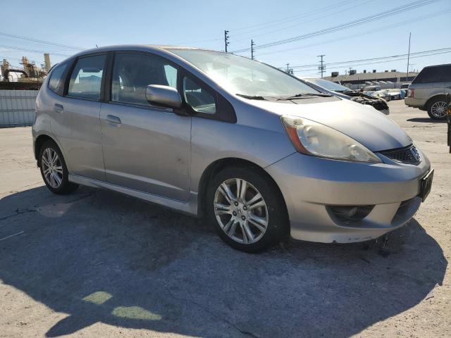 JHMGE8H43AS015814 - 2010 HONDA FIT SPORT GRAY photo 4