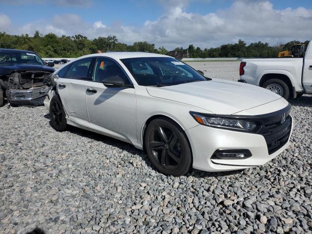 1HGCV1F36JA183598 - 2018 HONDA ACCORD SPORT Ақ фото 4