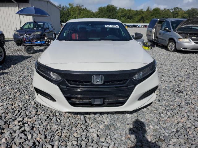 1HGCV1F36JA183598 - 2018 HONDA ACCORD SPORT Ақ фото 5