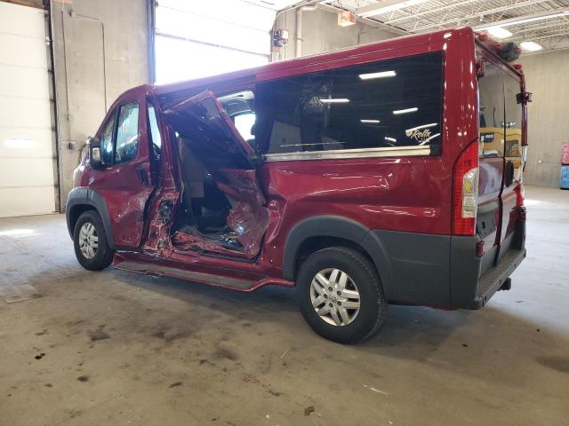 3C6TRVAGXJE118505 - 2018 RAM PROMASTER 1500 STANDARD მუქწითელი ფოტო 2