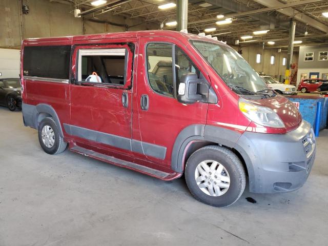 3C6TRVAGXJE118505 - 2018 RAM PROMASTER 1500 STANDARD მუქწითელი ფოტო 4