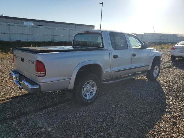 1B7HG48N02S564941 - 2002 DODG DAKOTA QUAD SLT Gümüş foto 3