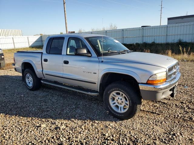 1B7HG48N02S564941 - 2002 DODG DAKOTA QUAD SLT Gümüş foto 4