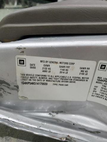 1G4HP54K514179939 - 2001 BUICK LESABRE CUSTOM Gümüş foto 13