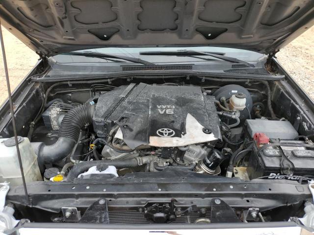 3TMJU4GNXBM111835 - 2011 TOYOTA TACOMA DOUBLE CAB PRERUNNER GRAY photo 11