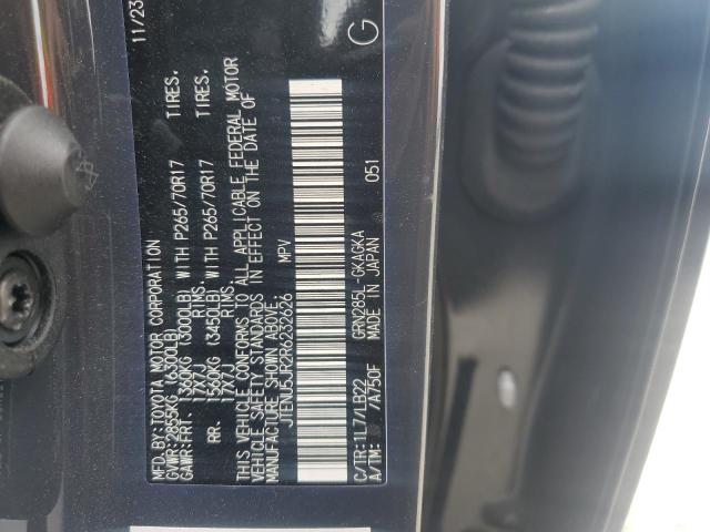 JTENU5JR2R6232626 - 2024 TOYOTA 4RUNNER SR5/SR5 PREMIUM Сұр фото 14