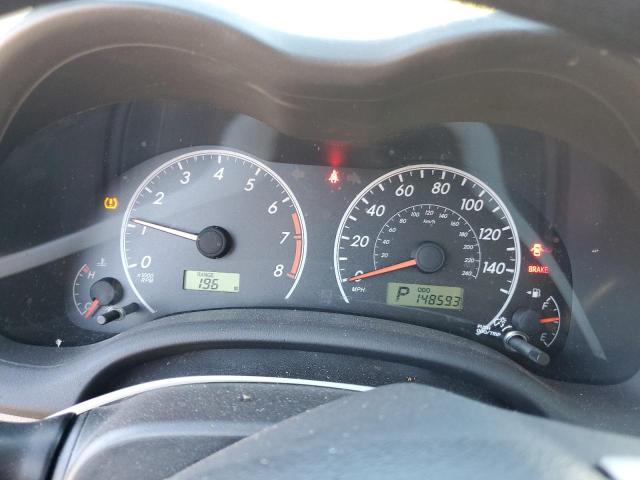 2T1BU4EE9DC928135 - 2013 TOYOTA COROLLA BASE ვერცხლისფერი ფოტო 9