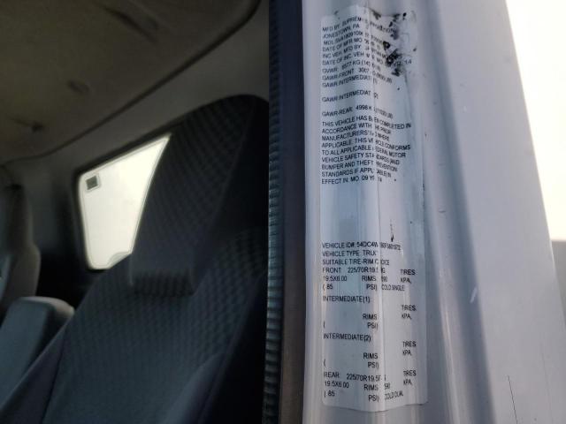 54DC4W1B0FS801072 - 2015 ISUZU NPR HD WHITE photo 13