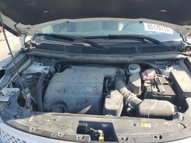 1FM5K7D85FGB72660 - 2015 FORD EXPLORER XLT WHITE photo 12