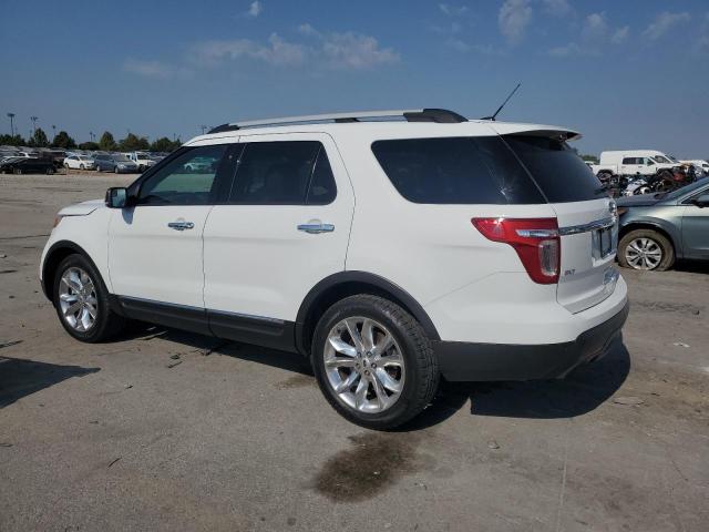 1FM5K7D85FGB72660 - 2015 FORD EXPLORER XLT WHITE photo 2