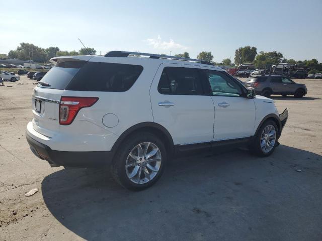 1FM5K7D85FGB72660 - 2015 FORD EXPLORER XLT WHITE photo 3