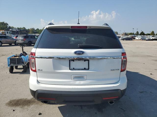 1FM5K7D85FGB72660 - 2015 FORD EXPLORER XLT WHITE photo 6