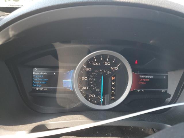 1FM5K7D85FGB72660 - 2015 FORD EXPLORER XLT WHITE photo 9