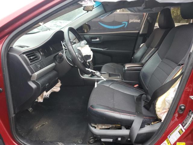 4T1BF1FK5HU630053 - 2017 TOYOTA CAMRY LE BURGUNDY photo 7