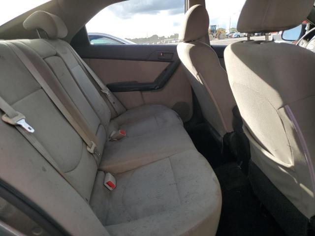KNAFU4A2XC5594817 - 2012 KIA FORTE EX SILVER photo 10