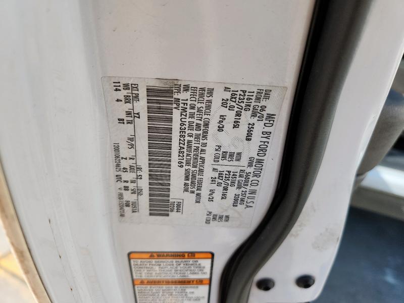 1FMZU63E82ZA82169 - 2002 FORD EXPLORER XLT WHITE photo 13