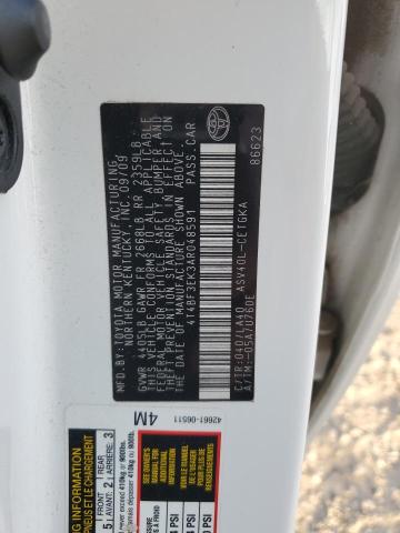 4T4BF3EK3AR048591 - 2010 TOYOTA CAMRY BASE Սպիտակ լուսանկար 13