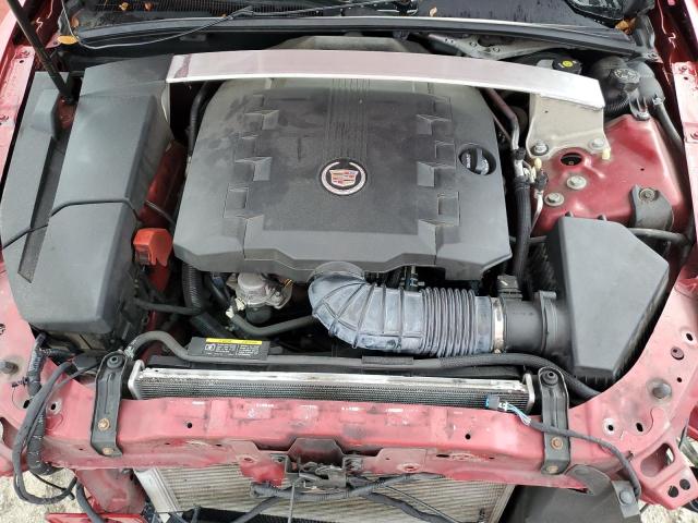 1G6DJ5EV5A0114791 - 2010 CADILLAC CTS PERFORMANCE COLLECTION Қызыл фото 11