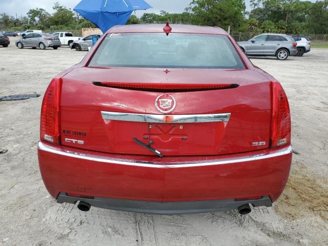 1G6DJ5EV5A0114791 - 2010 CADILLAC CTS PERFORMANCE COLLECTION Қызыл фото 6